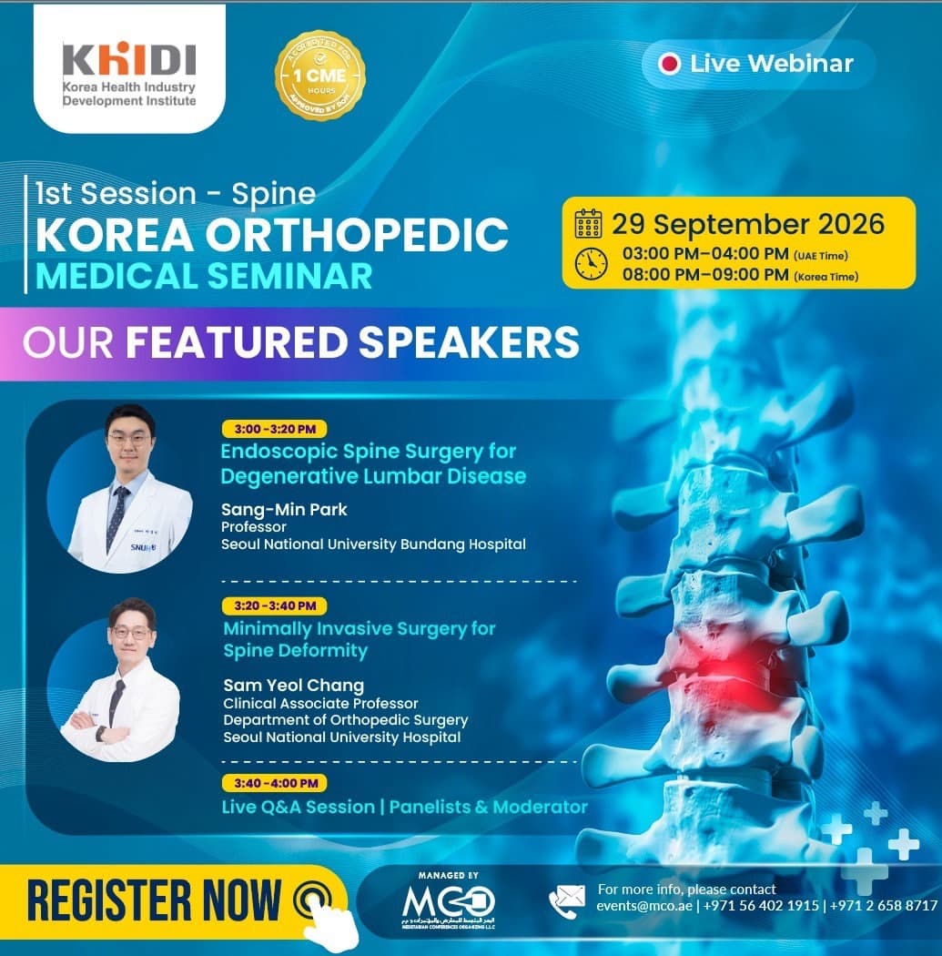 Korea Orthopedic Medical Seminar - Spine (1st Session): Advancements in Minimal Access and Endoscopic Spine Care